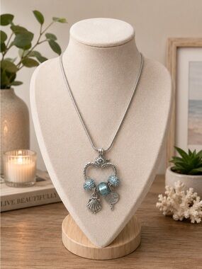 Signed Brighton Charm Necklace